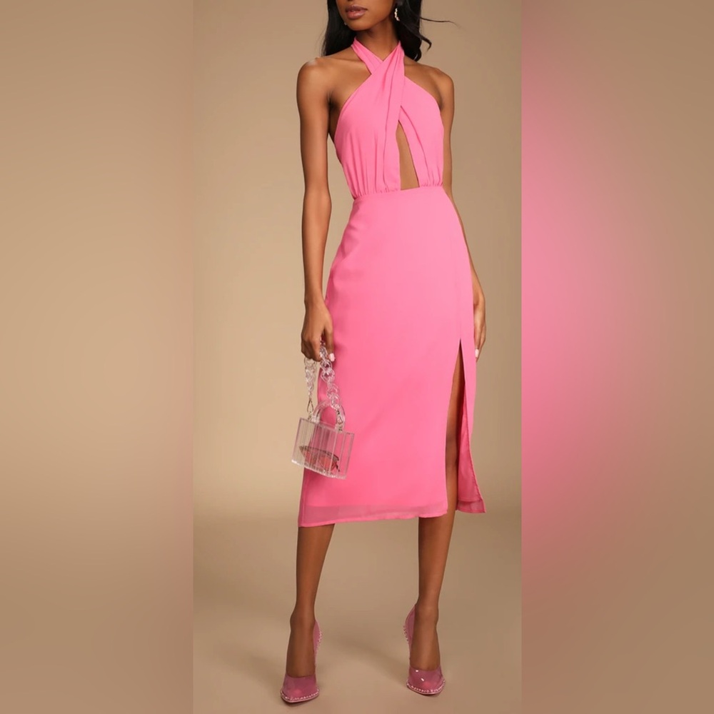 Lulus pink dress